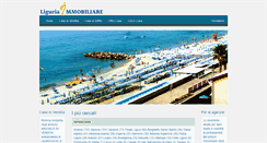 Desktop Screenshot of liguriaimmobiliare.com